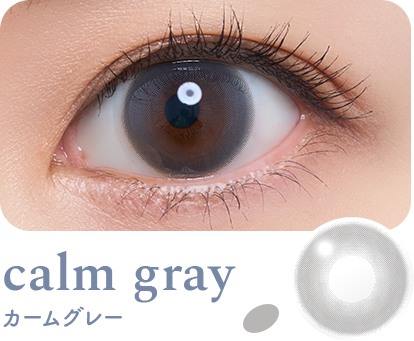calm gray(カームグレー)装用イメージ